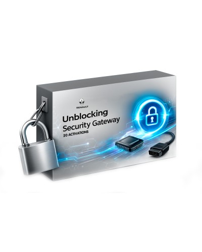 Розблокування Security Gateway Renault (20 активацій)