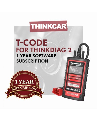 Продовження ліцензії T-Code для Thinkdiag 2 на 1 рік