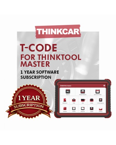 Продовження ліцензії T-Code для Thinktool Master на 1 рік