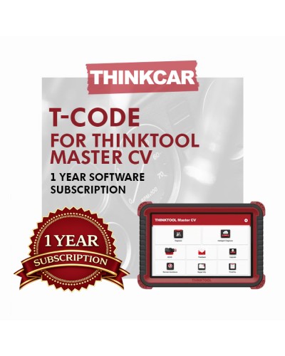 Продовження ліцензії T-Code для Thinktool Master CV на 1 рік