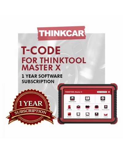 Продовження ліцензії T-Code для Thinktool Master X на 1 рік