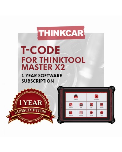 Продовження ліцензії T-Code для Thinktool Master X2 на 1 рік