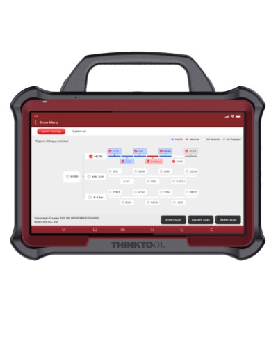Автосканер Thinkcar Thinktool Max (13.3", 8/256GB, CAN FD, DoIP, J2534, D-PDU, Online програмування) 